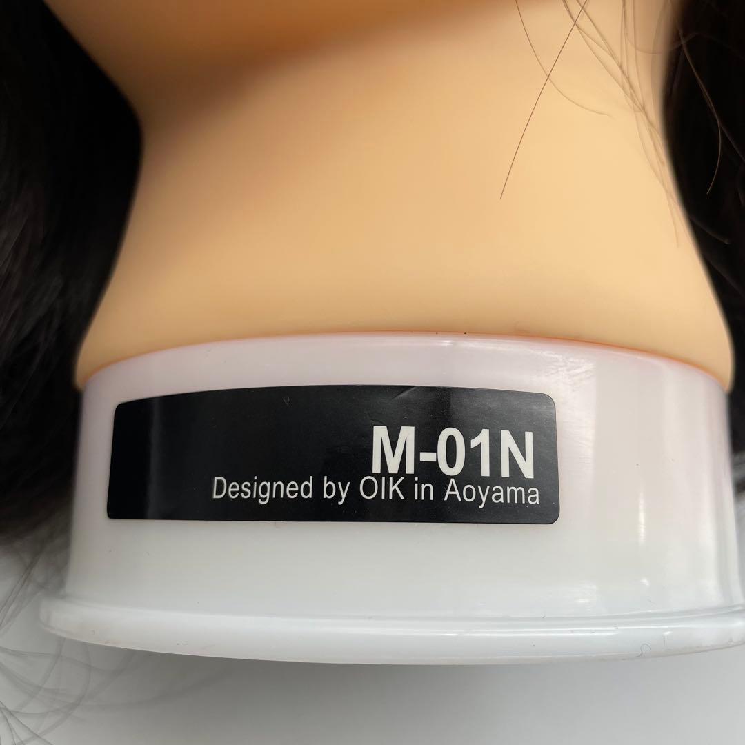 カットウィッグ　カットマネキン　未使用品　ノーカット　M-01N 2体セット