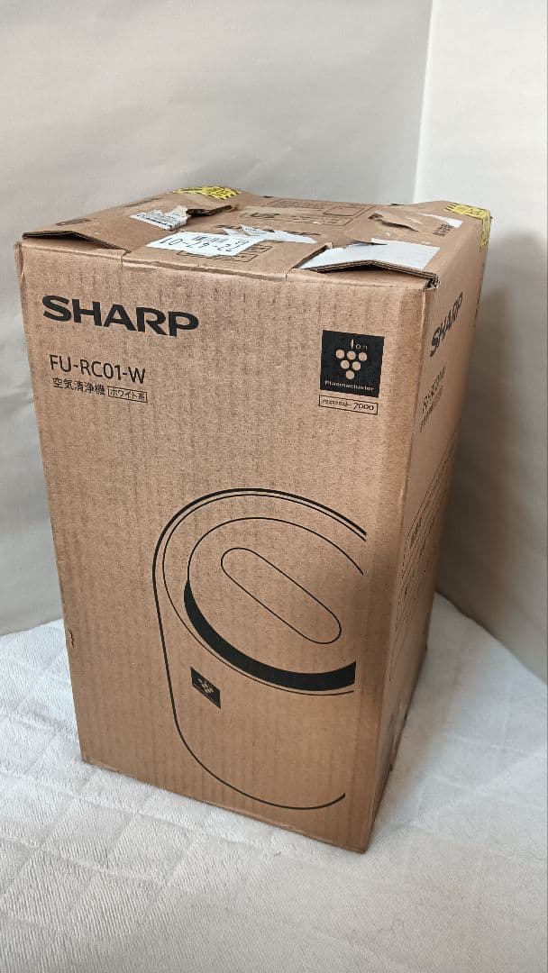 シャープ 空気清浄機 FU-RC01-W プラズマクラスター7000搭載 6畳