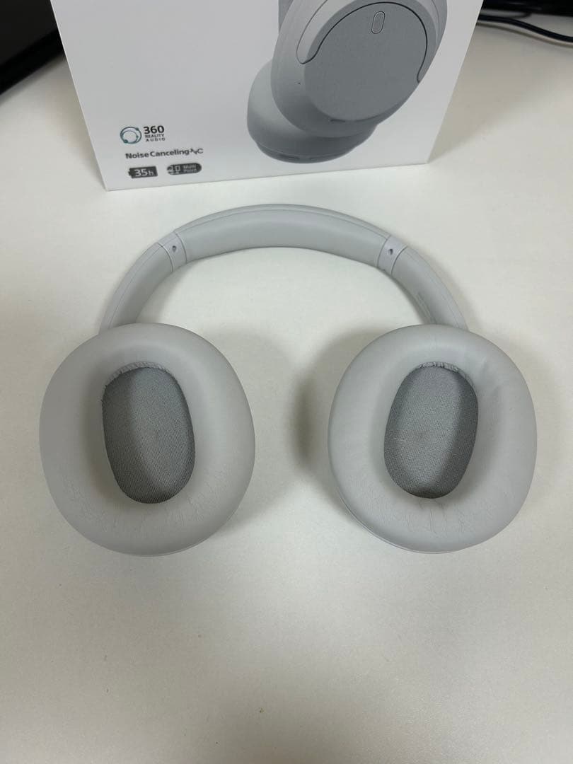 SONY WH-CH720N ワイヤレスヘッドホン グレー ソニー ホワイト