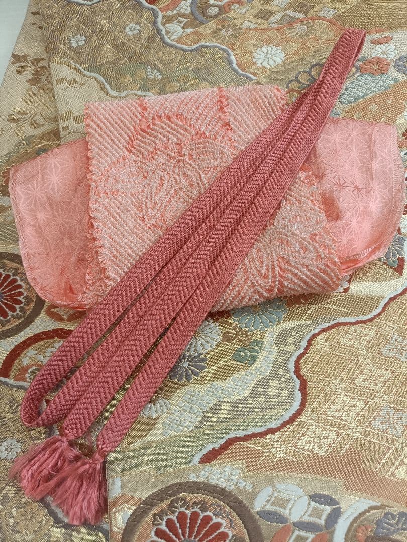 正絹訪問着　フルセット4点　卒業式　入学式　宮参り　七五三