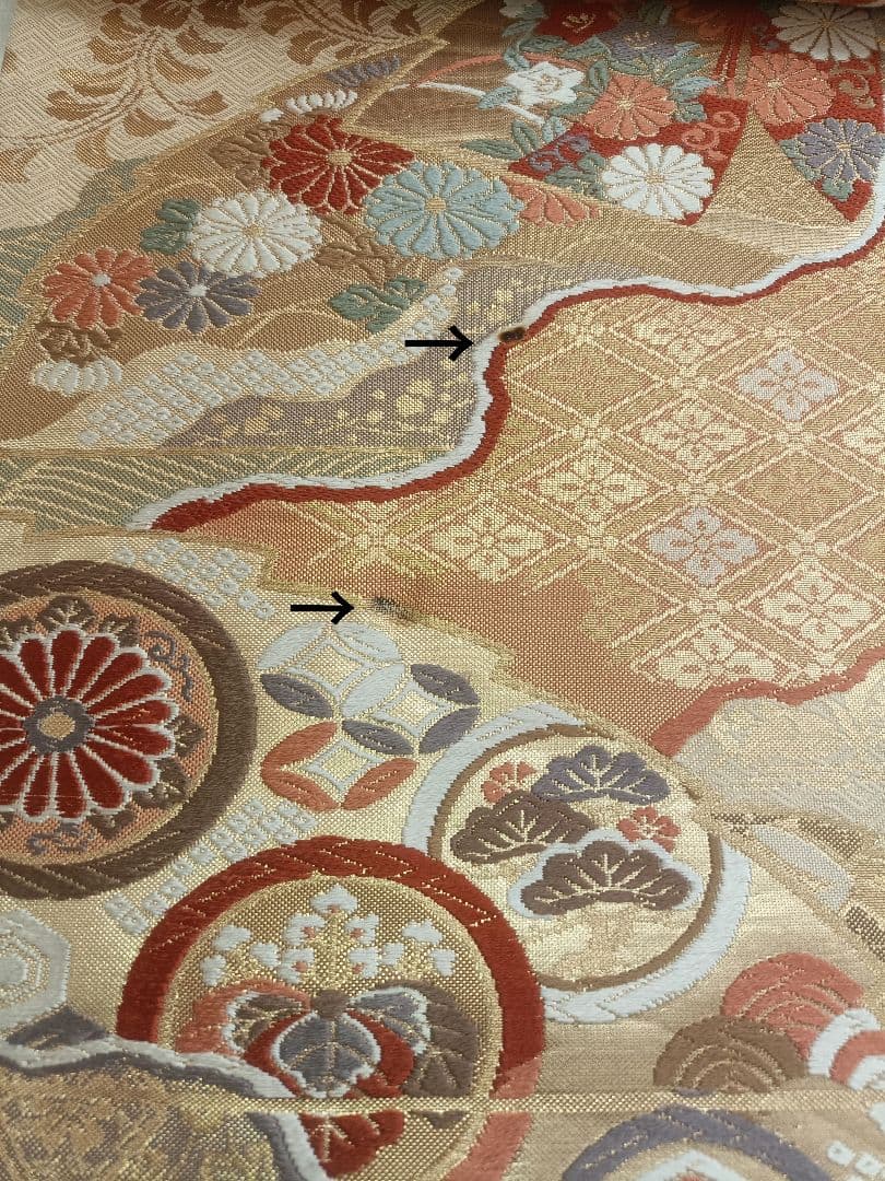 正絹訪問着　フルセット4点　卒業式　入学式　宮参り　七五三