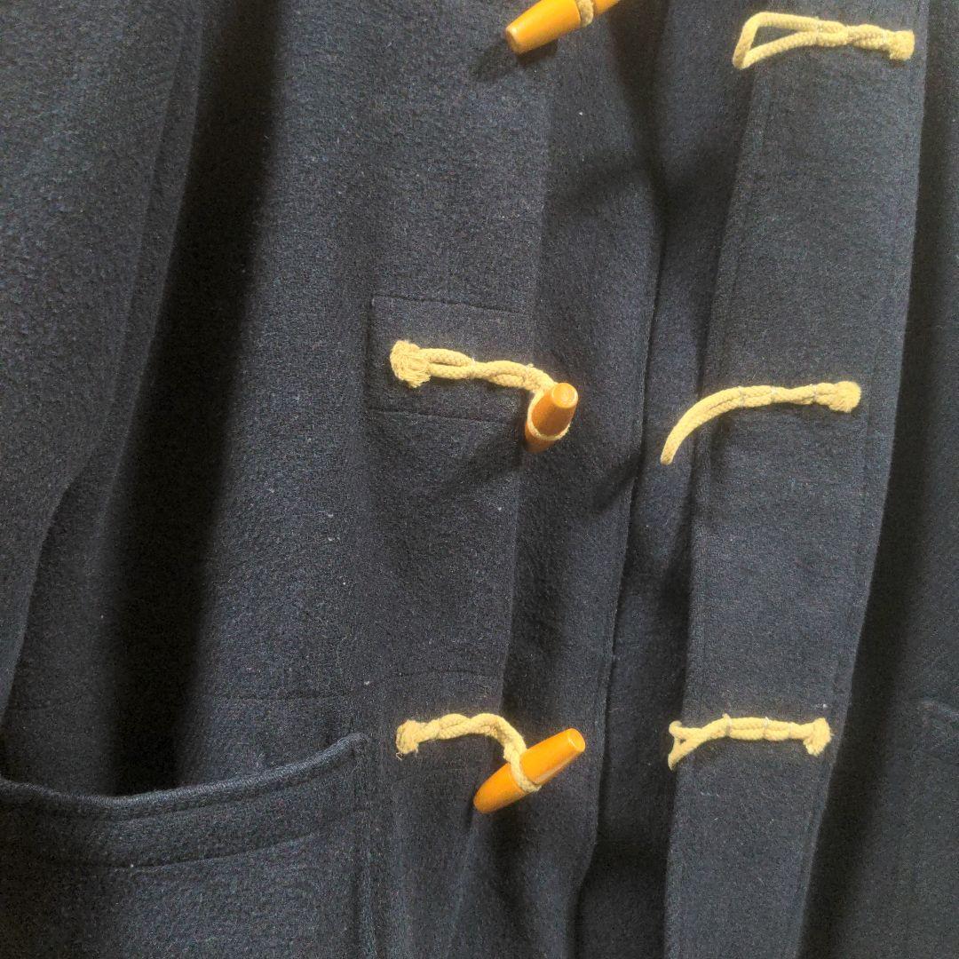 メンズ　古着　gloverall グローバーオール　ネイビー　ダッフルコート　М