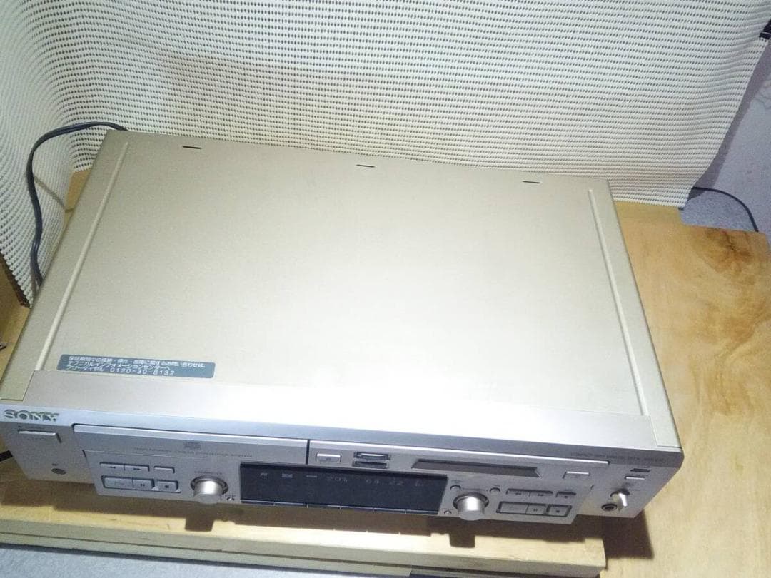 【動作品】SONY　MXD-D40　CD／MD ローディングベルト交換　取説付き