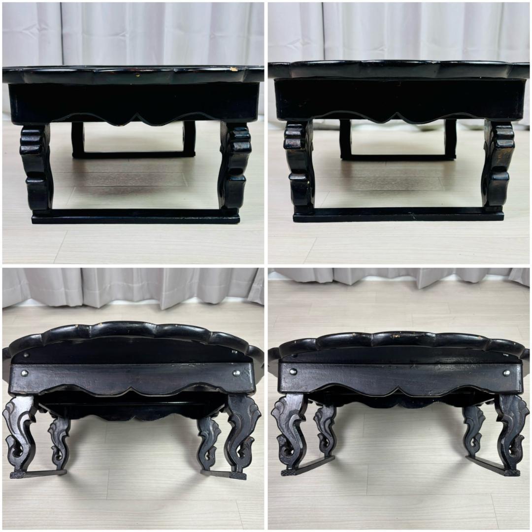 螺鈿細工 ちゃぶ台 61㎝ サイドテーブル