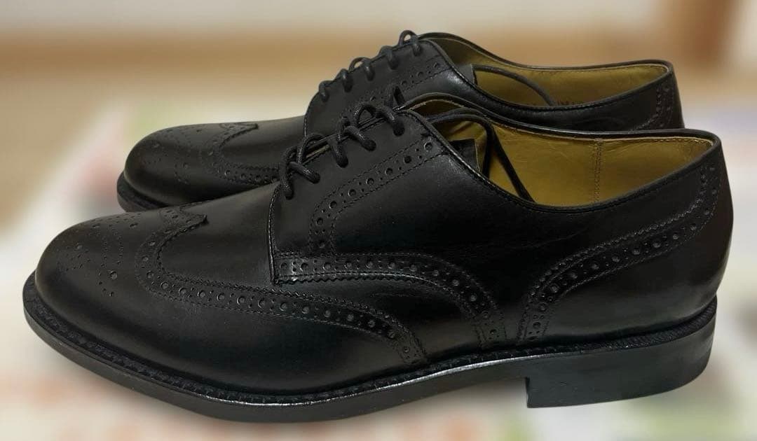 ☆専用☆ ほぼ未使用REGALウイングチップA915334 25.5cmブラック