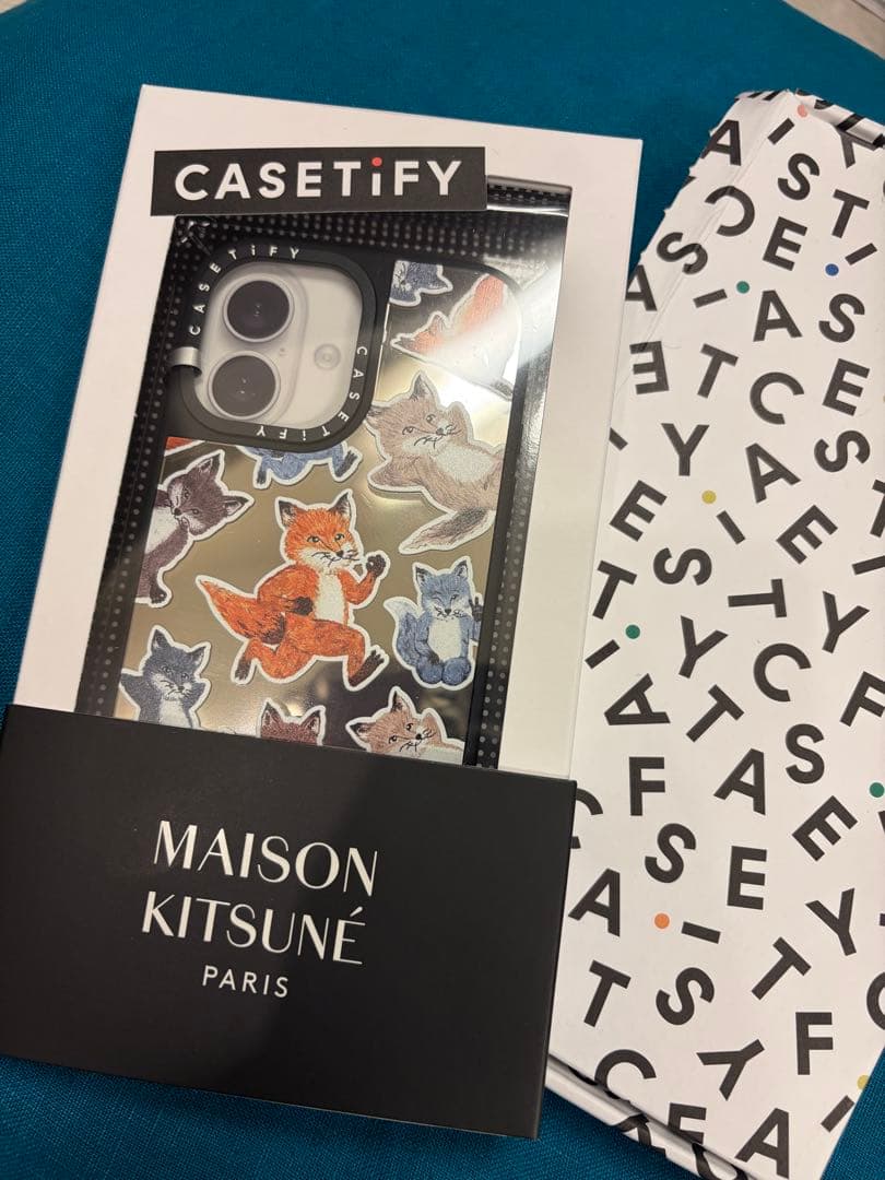 【新品】CASETiFY MAISON KITSUNÉ iPhone17用ケース