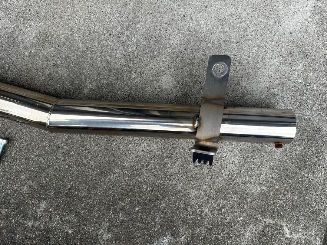 スズキ　GN125 GN125Hステンレス　弾丸マフラー　ボルトセット　中古品