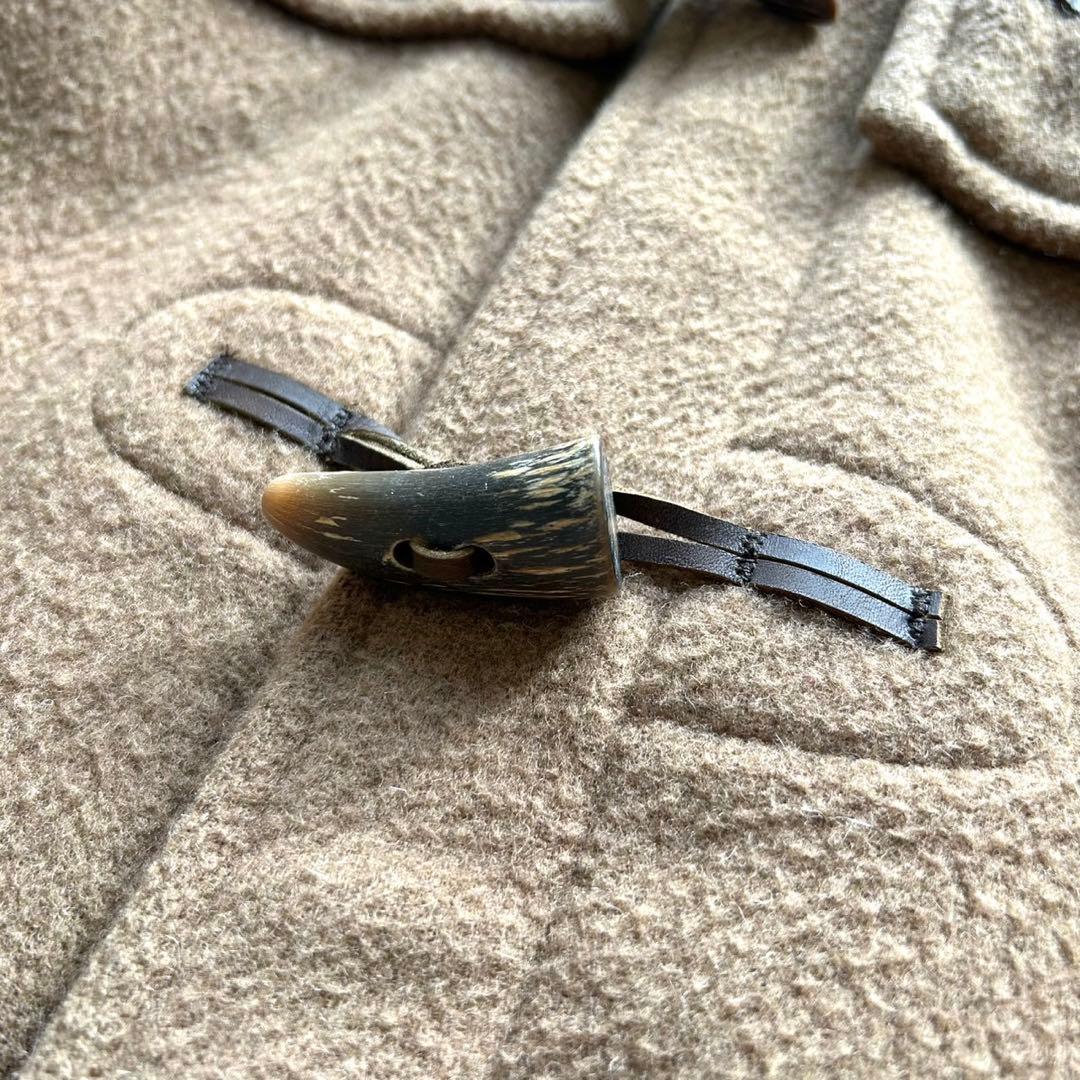 【美品】バーバリー ノバチェック ダッフルコート ロング 英国製 キャメル