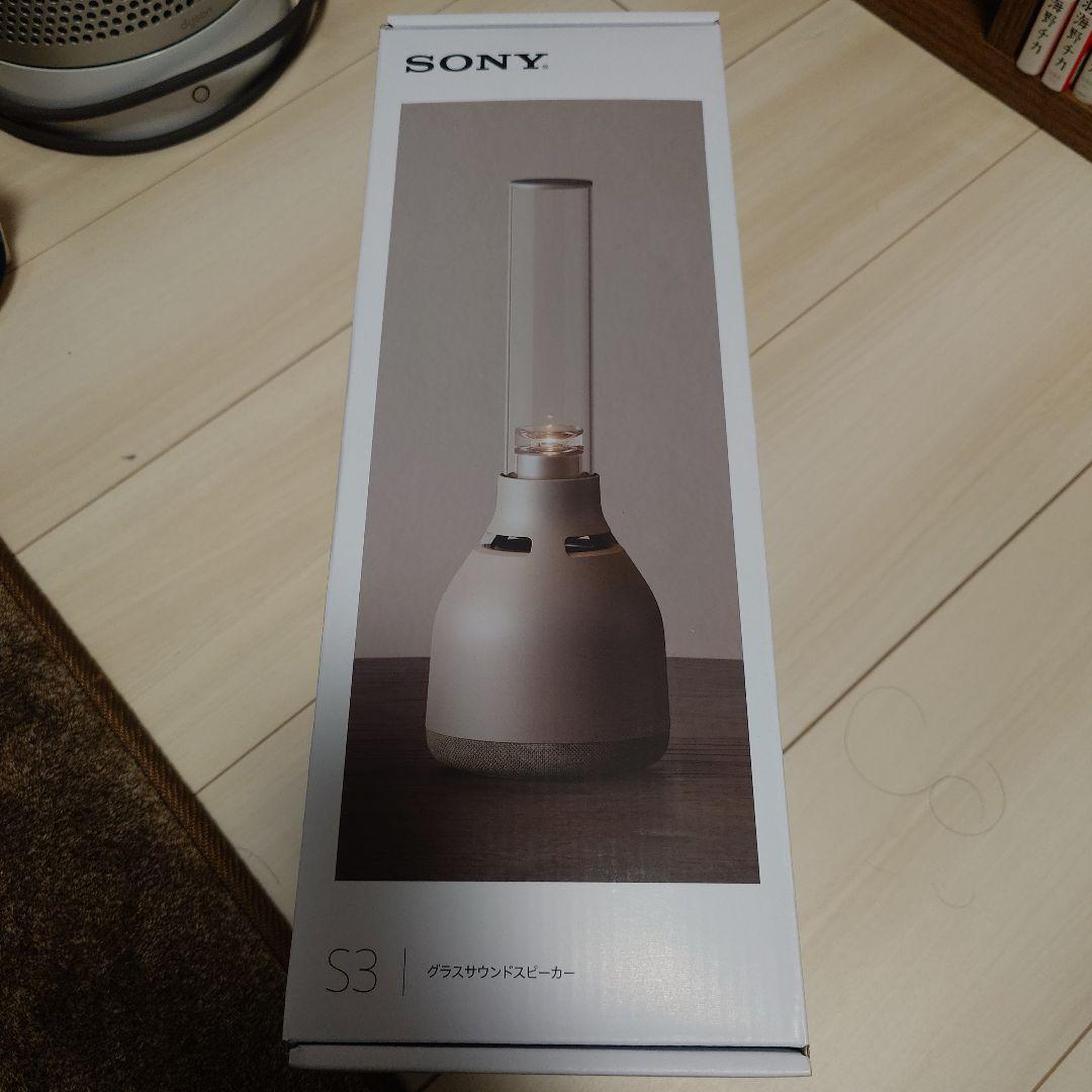 【新品未使用】SONY グラスサウンドスピーカー LSPX-S3