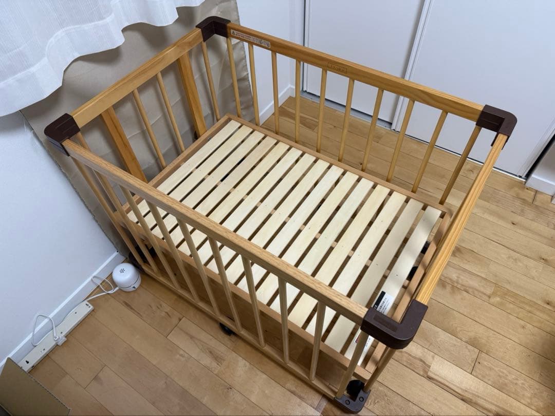 ファルスカ ミニ ジョイント ベッド　ガード付き