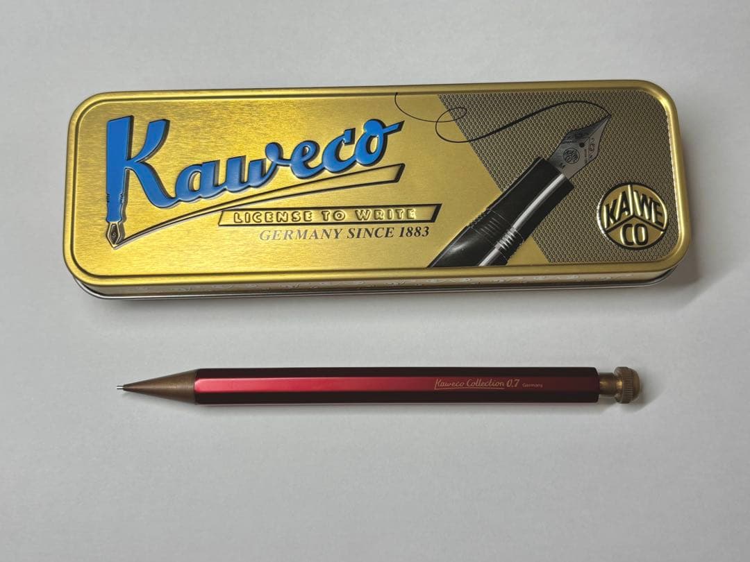 文*け様 カヴェコスペシャルレッド　0.7mm シャープペンシル　シャーペン