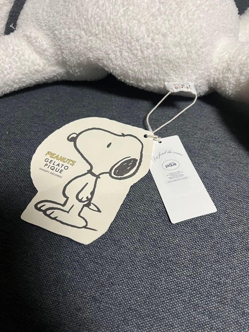 ジェラートピケ スヌーピー ティッシュケース