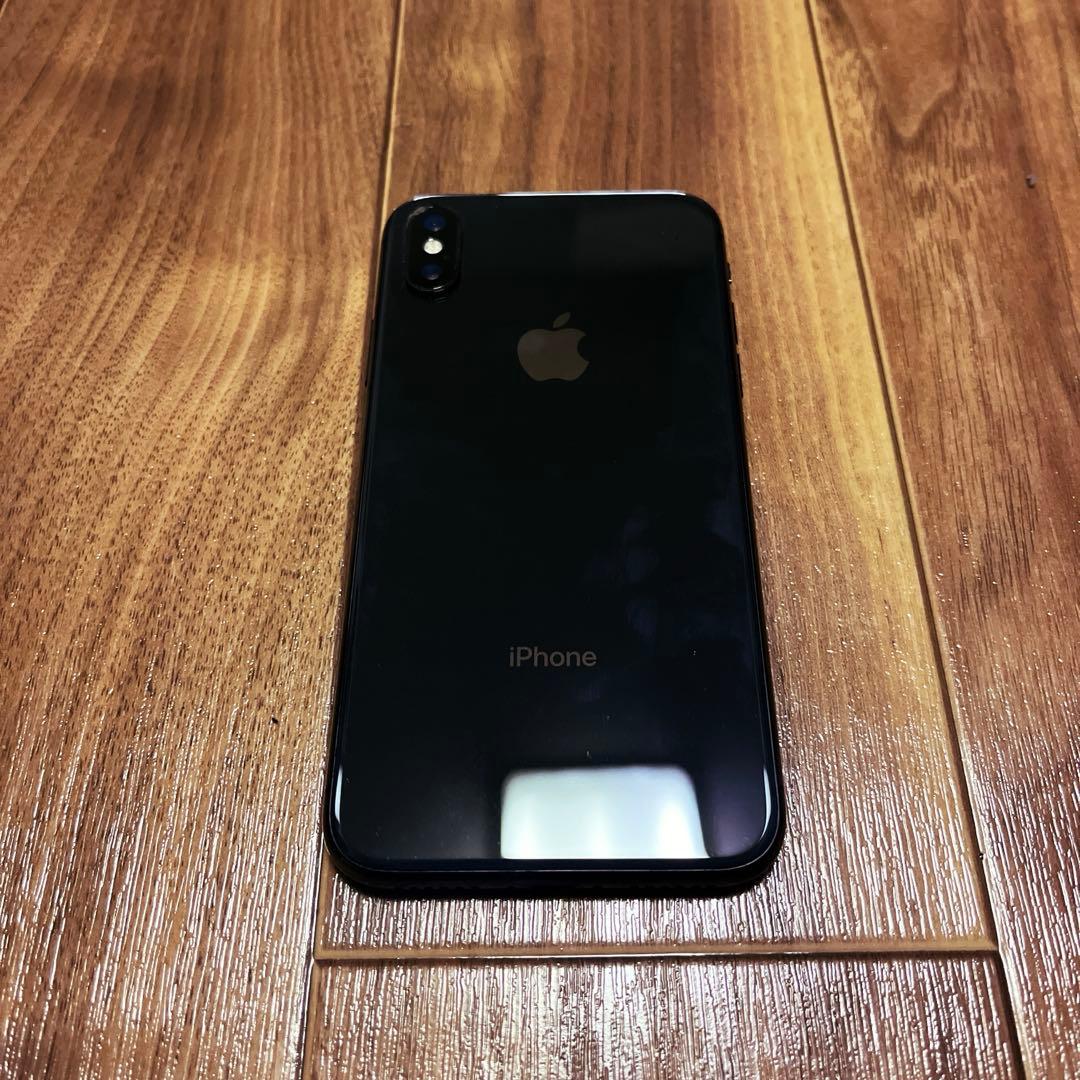 【はーゆ】 iPhone X 256GB スペースグレイ simロックあり