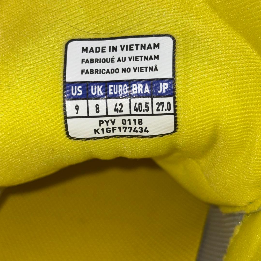 Mizuno Wave DIVERSE DEj青/黄 ハイカット 27cm