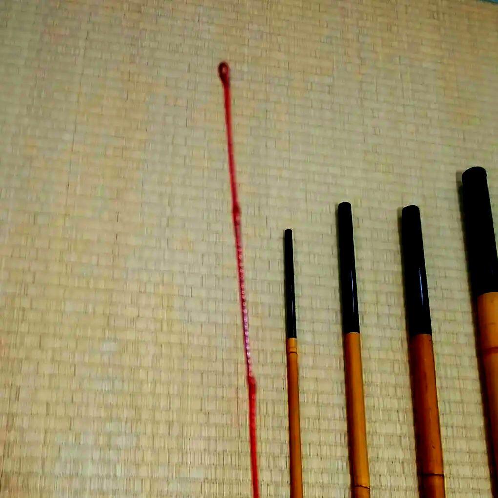 鮎友釣り用竿 (竹製)