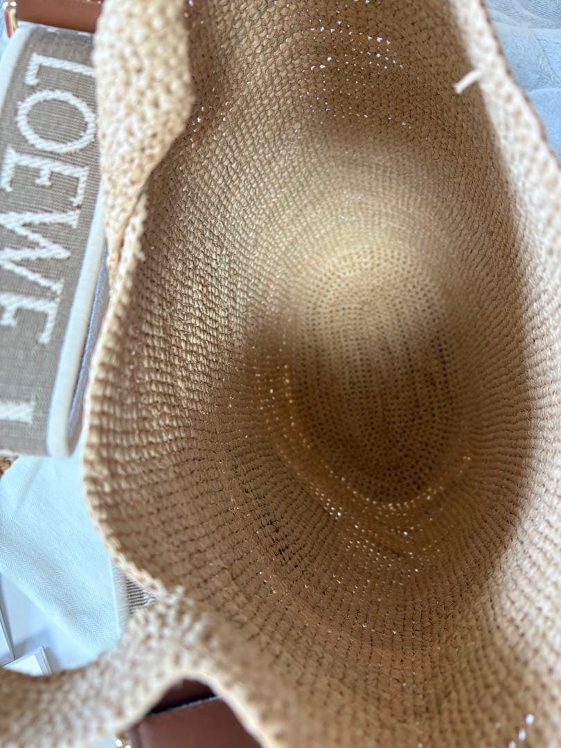 LOEWE ラフィア かごバッグ　ロエベ