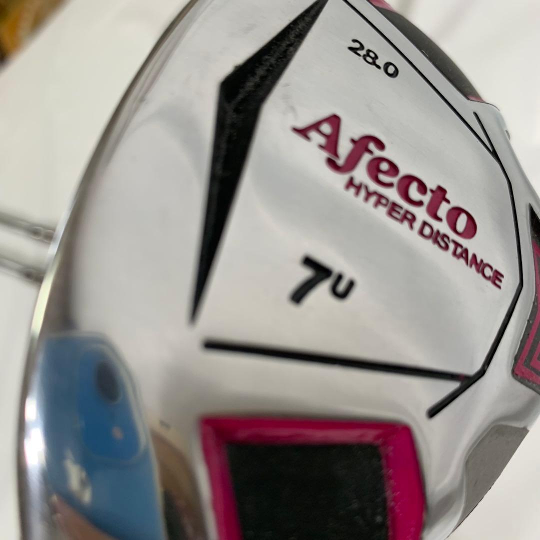 【レフティ】極美品 Afecto レディース ゴルフクラブ 8本セット