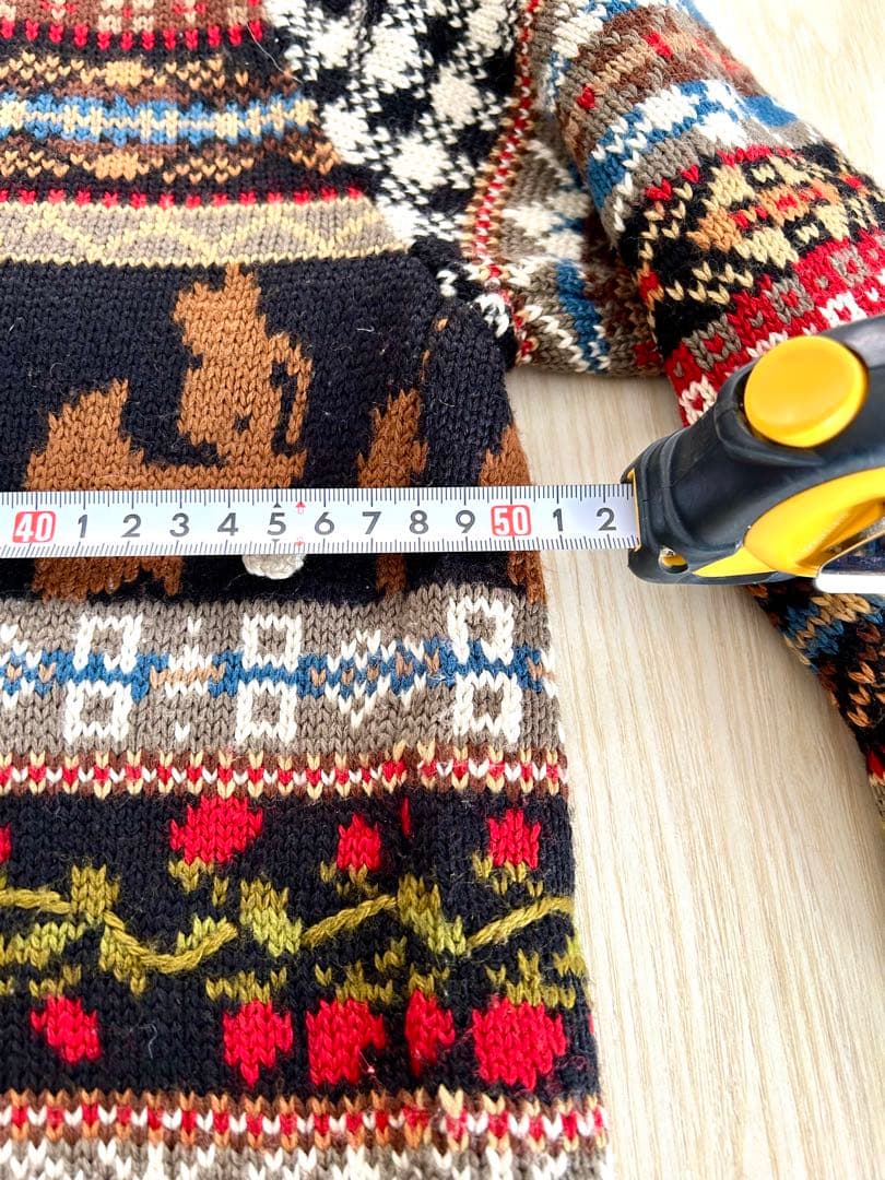 最安値お値下！美品PINK HOUSE苺モチーフカーディガン・クリーニング済