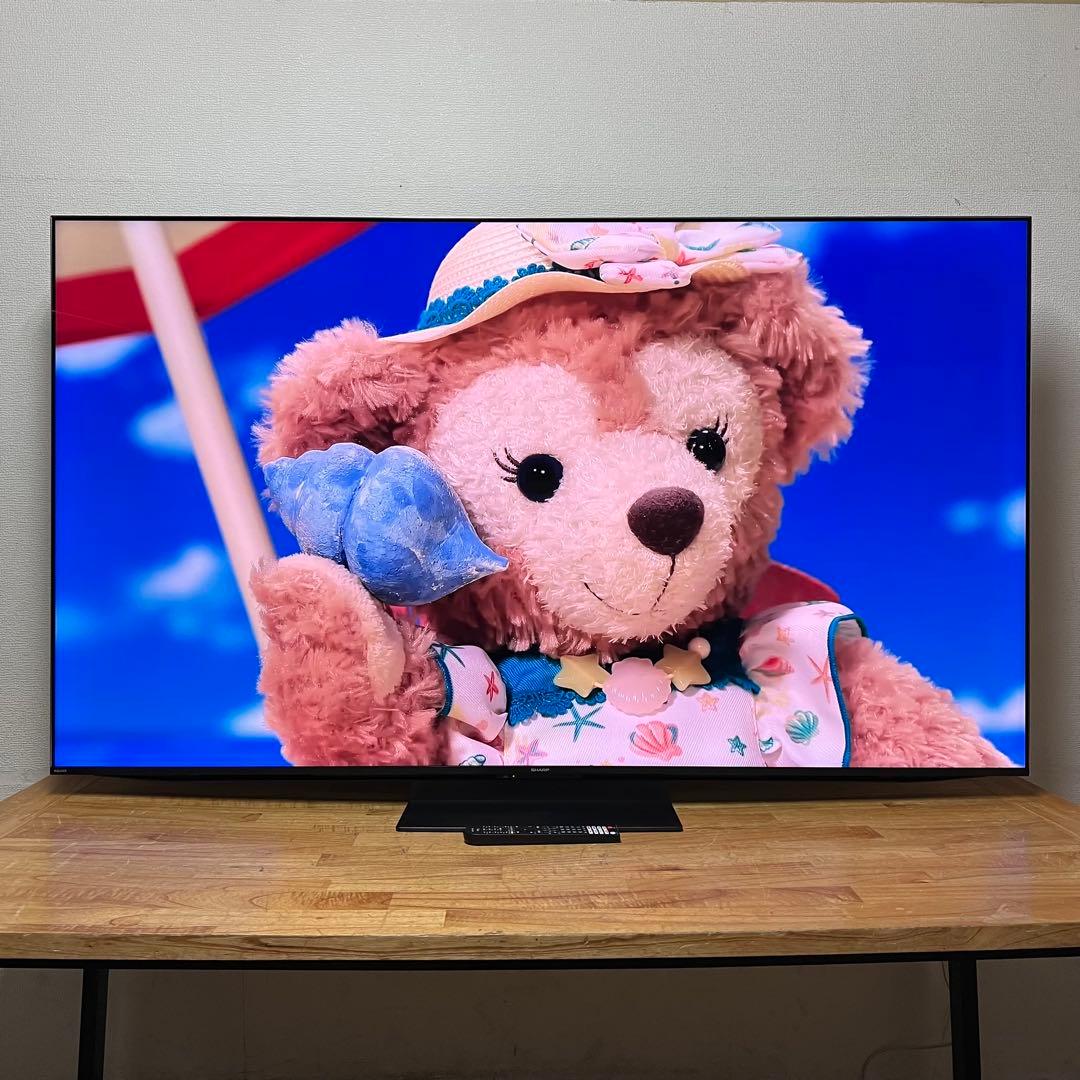 シャープ 70V型 4K 液晶テレビ AQUOS 4T-C70EP1 量子ドット