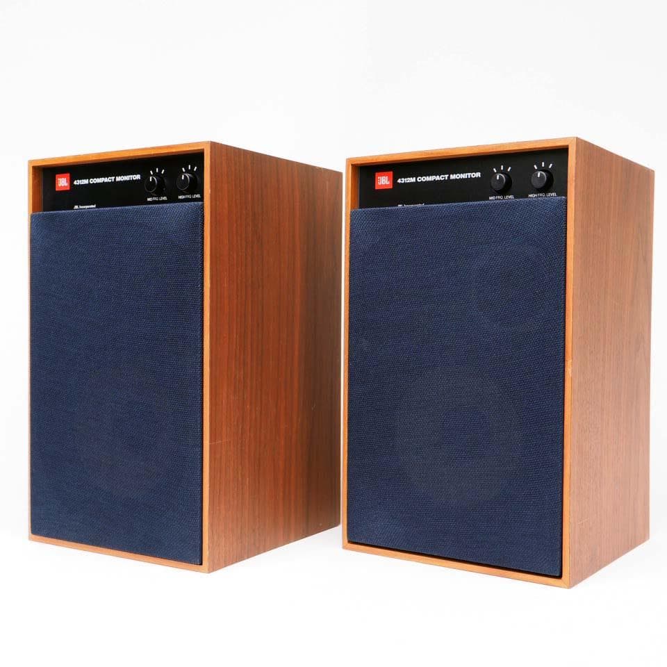【旧モデルだけど出音・外観上々】JBL 4312M コンパクトモニター ペア