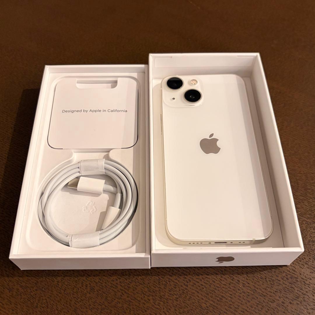 Apple iPhone 13mini 128G スターライト