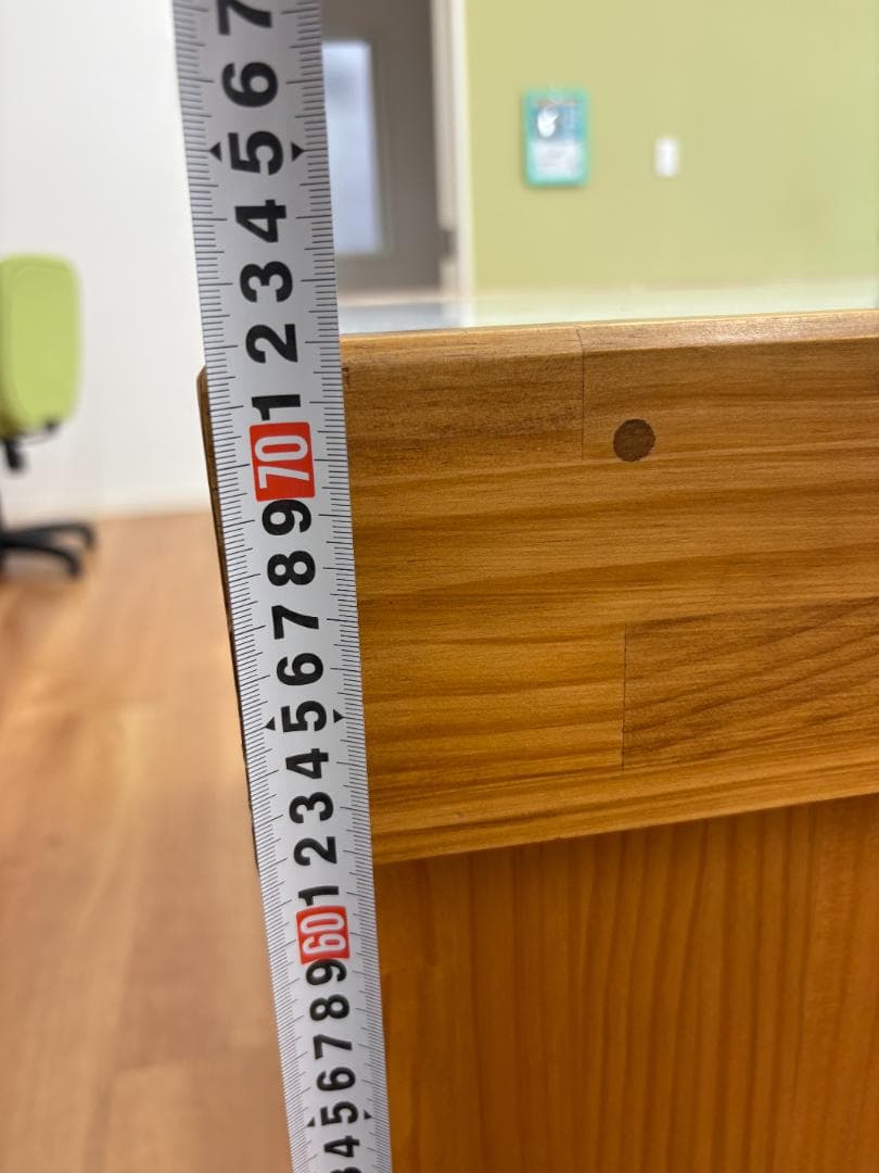 大型テーブル（ホワイトボード天板＆収納棚付き）247 × 126 × 72