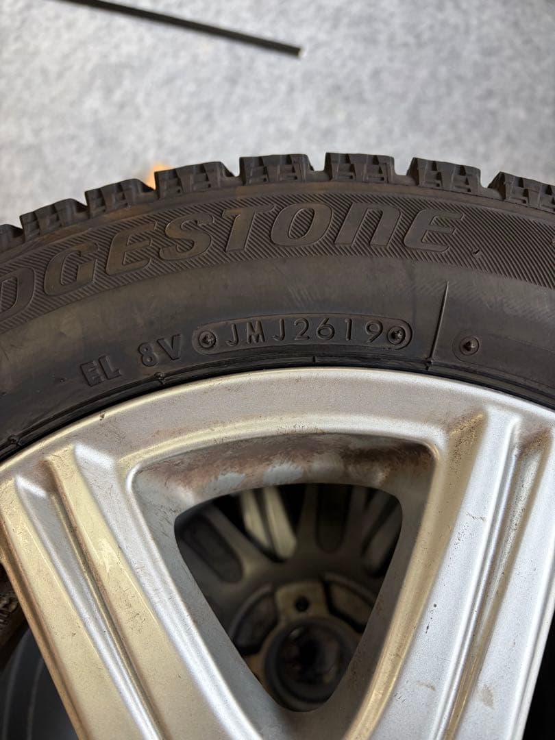 タントにて使用 スタッドレス・ホイール4本 セット