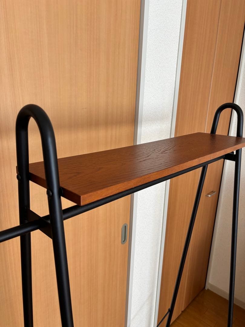 niko and... ニコアンド　ハンガーラック ブラウン