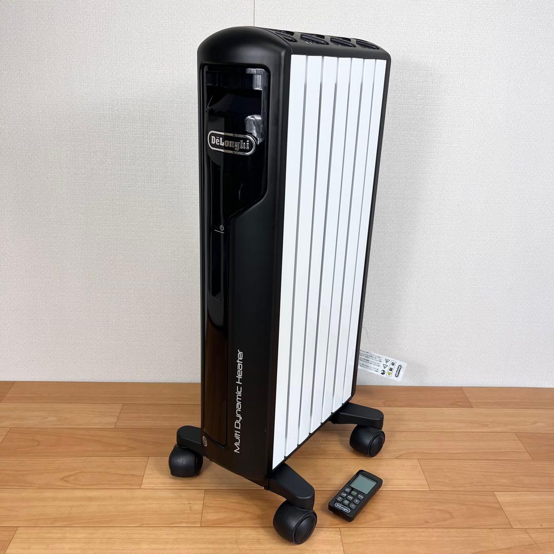 【美品】デロンギ マルチダイナミックヒーター　MDH09-BK リモコン付き
