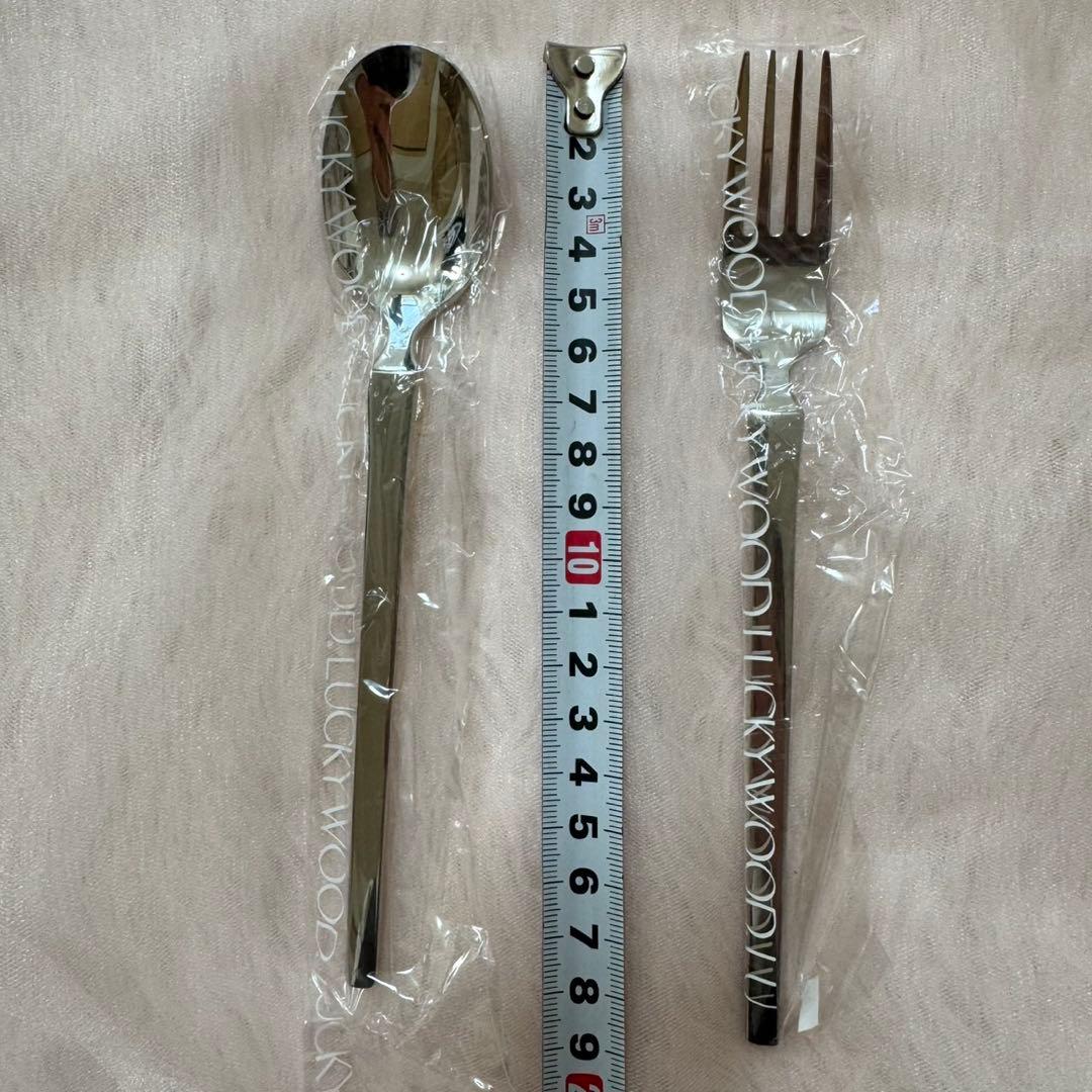 レア　ラッキーウッド LUCKY WOOD 18-12 カトラリー 20本