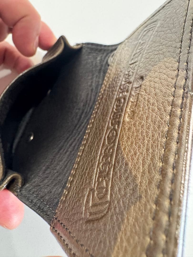 CHROME HEARTSグロメット付きカードケース　カモフラ　迷彩　名刺入れ