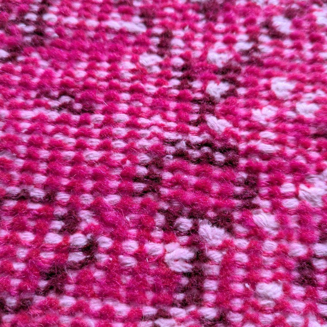 116×184 オーバーダイピンク　トルコヴィンテージラグ