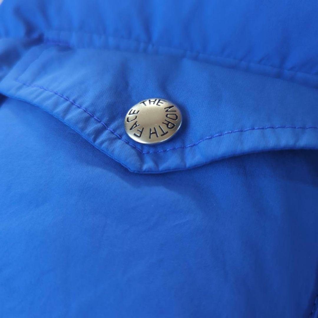【コラボ】 グッチ ノースフェイス ダウンベスト ブルー サイズS アウター