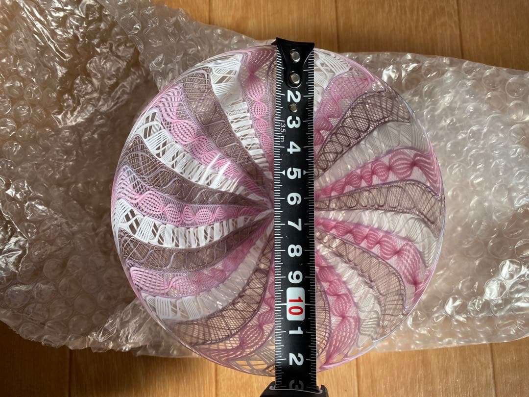 イタリア フィリグラーナ ボール ヴェネチアングラス ムラノ ガラス