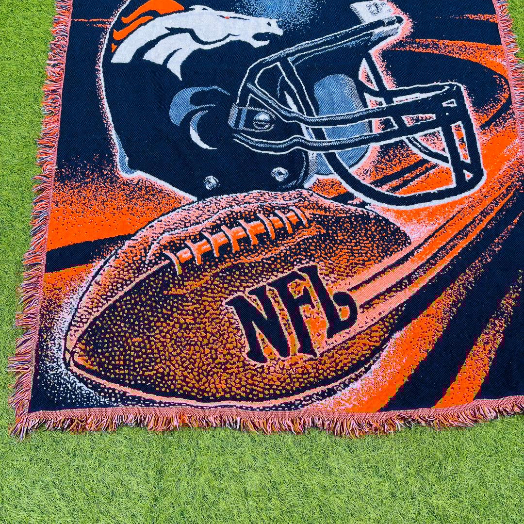 【rug】BRONCOS NFL アメフト チーム DENVER ラグ マット