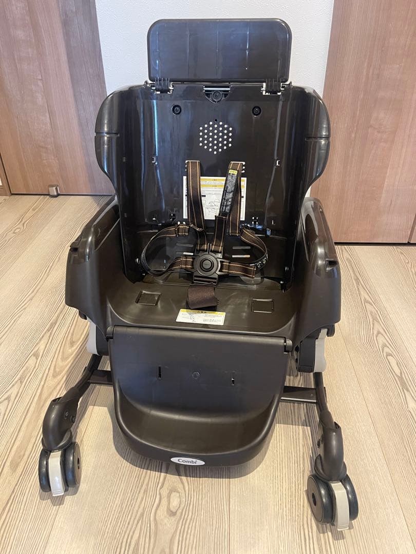 コンビ　ネムリラ　手動　ハイローチェア　スウィングベッド&チェア