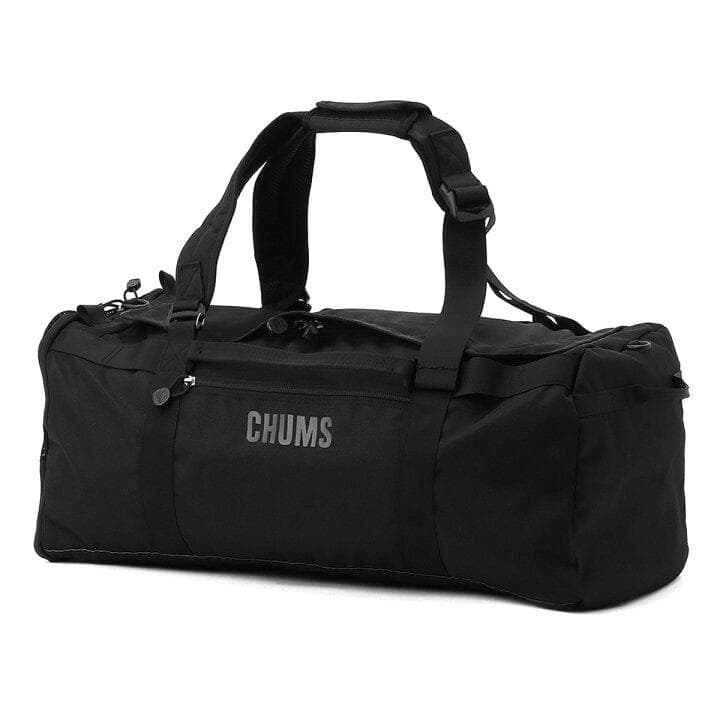 チャムス リサイクル 2ウェイボストンバッグ　45 L　ブラックxブラック