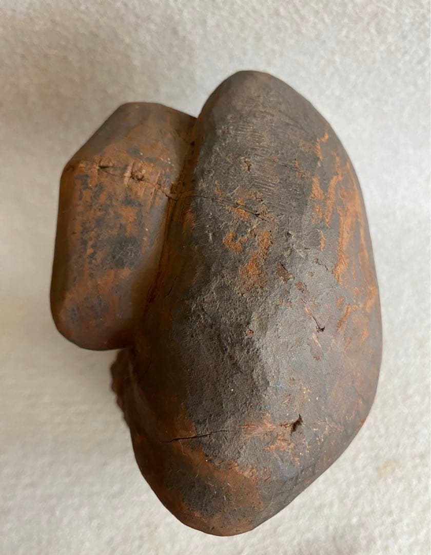 【レトロ】木彫り／恵比寿・大黒天の置物