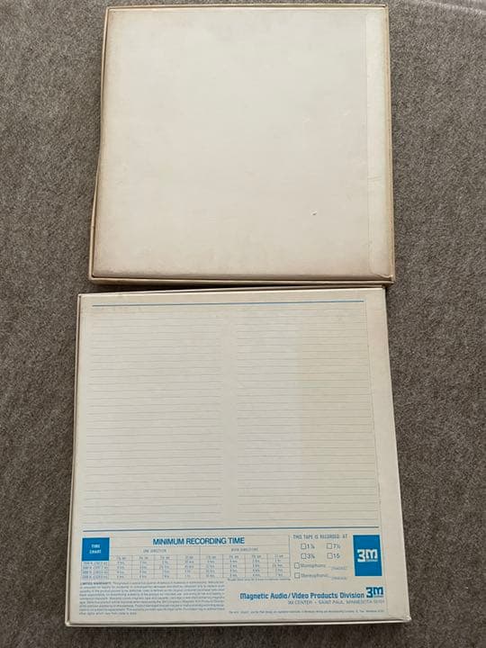 TEAC リール　Scotch magnetic tape