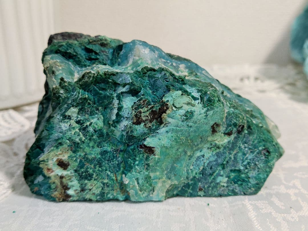パワーストーン　原石　クリソコラ　676ｇ　No.61