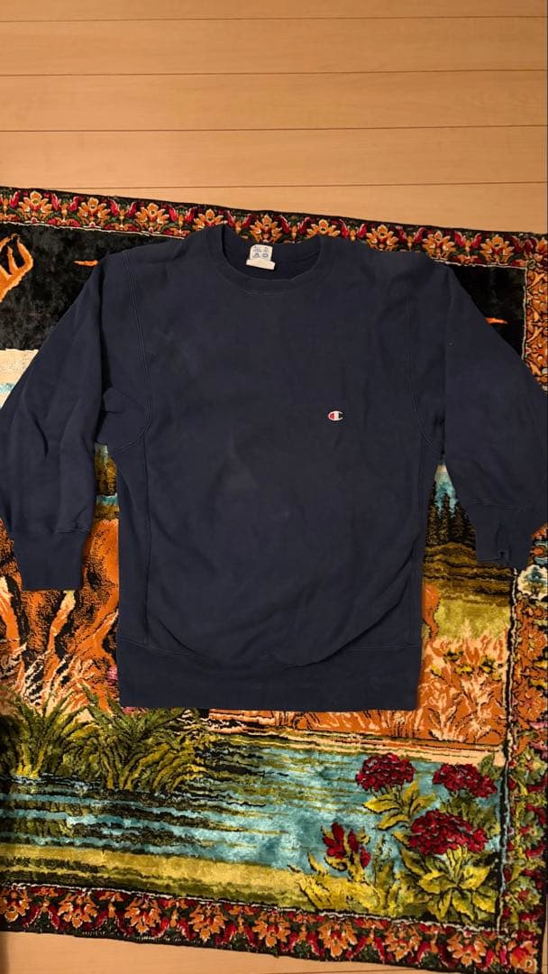 90sリバースウィーブ XL Champion ネイビー