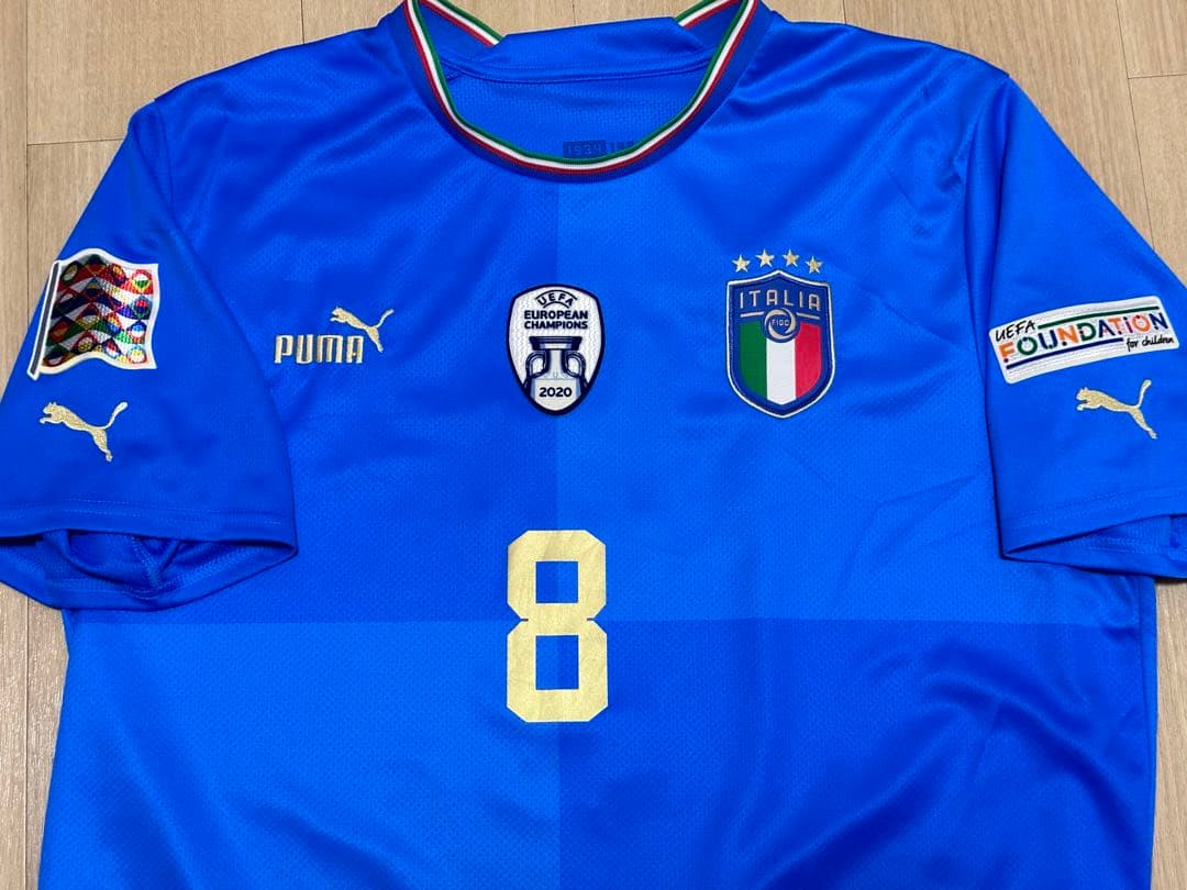 正規品イタリア代表2022ユニフォーム ジョルジーニョ