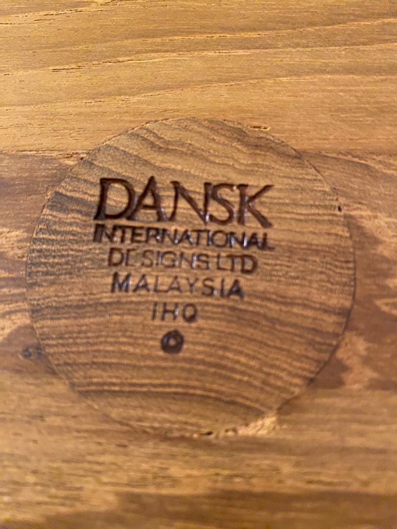 値下げ中‼️DANSK ダンスク　木製マレーシア製　チーク サラダボウル３点セット