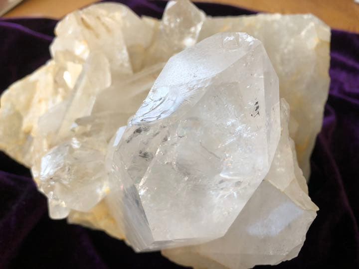 特大サイズ！【水晶クラスター】超美品！