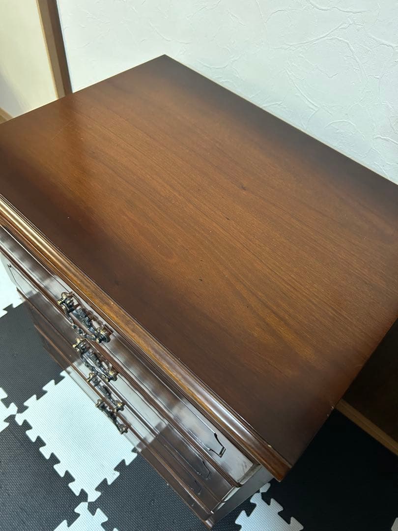 karimoku カリモク家具 コロニアル キャビネット チェスト ４段収納