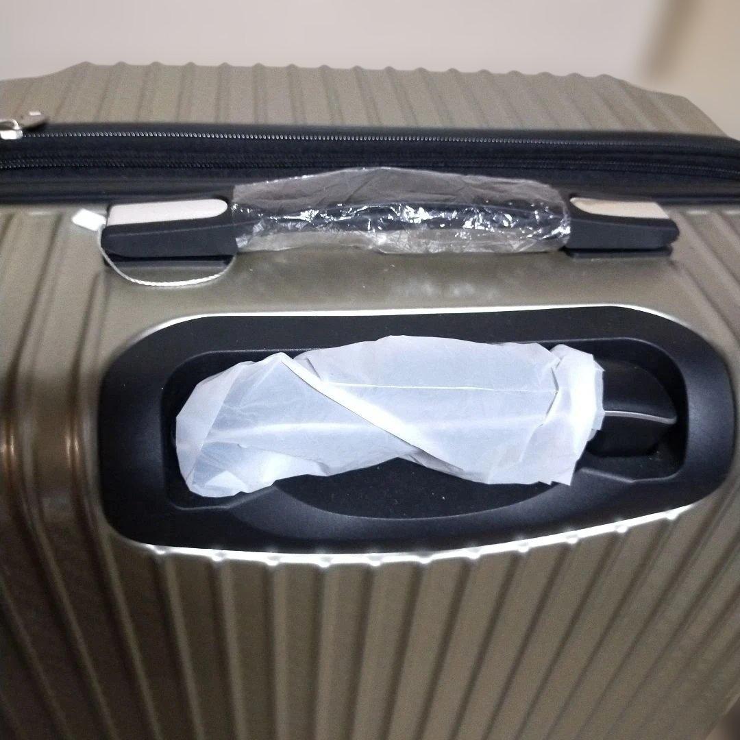 【新品・未使用!!】24インチ　大型　スーツケース　キャリーケース　ゴールド