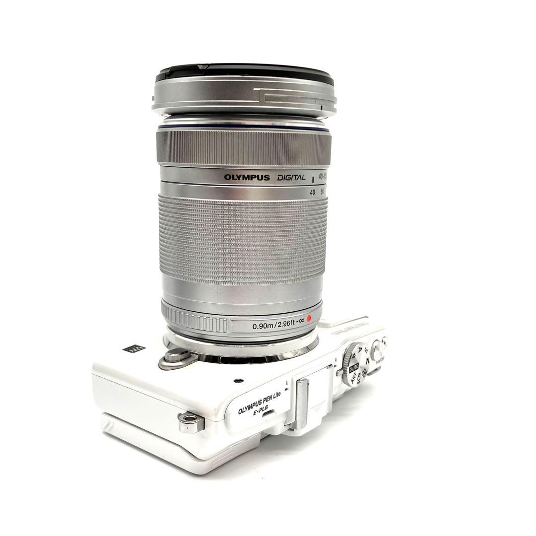 OLYMPUS E-PL6 ホワイト　望遠レンズセット