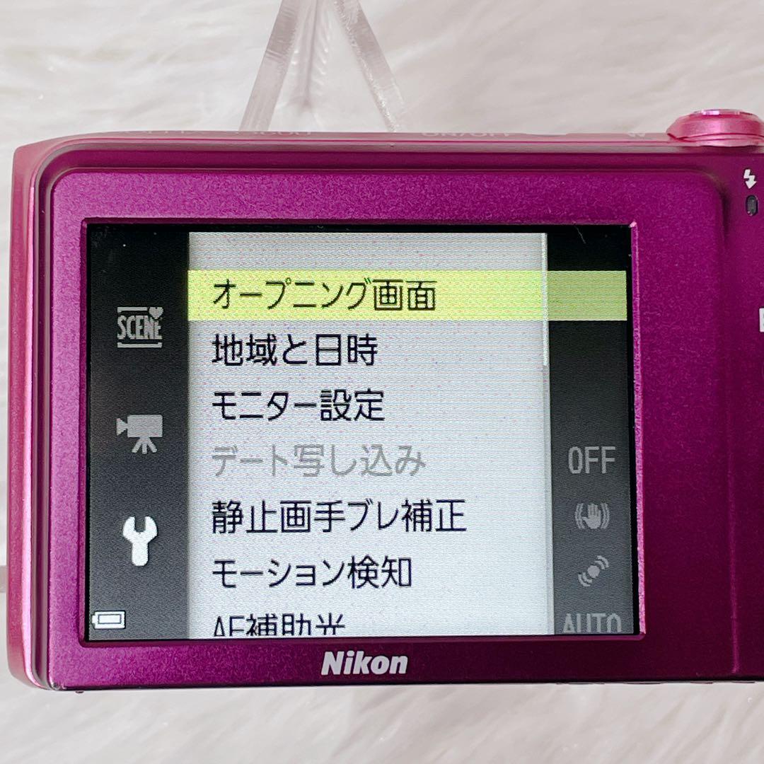 【✨極美品✨】Nikon COOLPIX S3600 【✨付属品完備✨】
