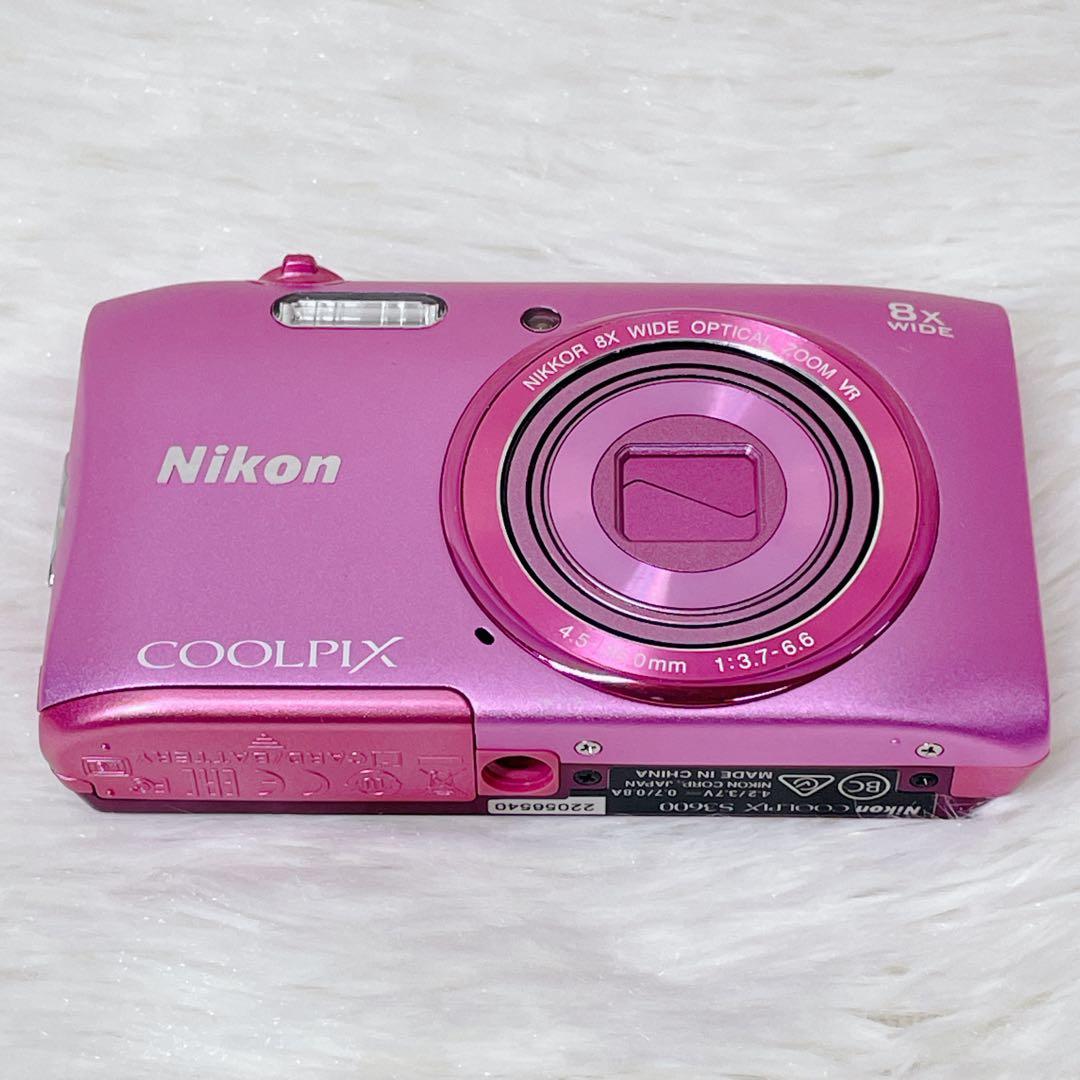 【✨極美品✨】Nikon COOLPIX S3600 【✨付属品完備✨】