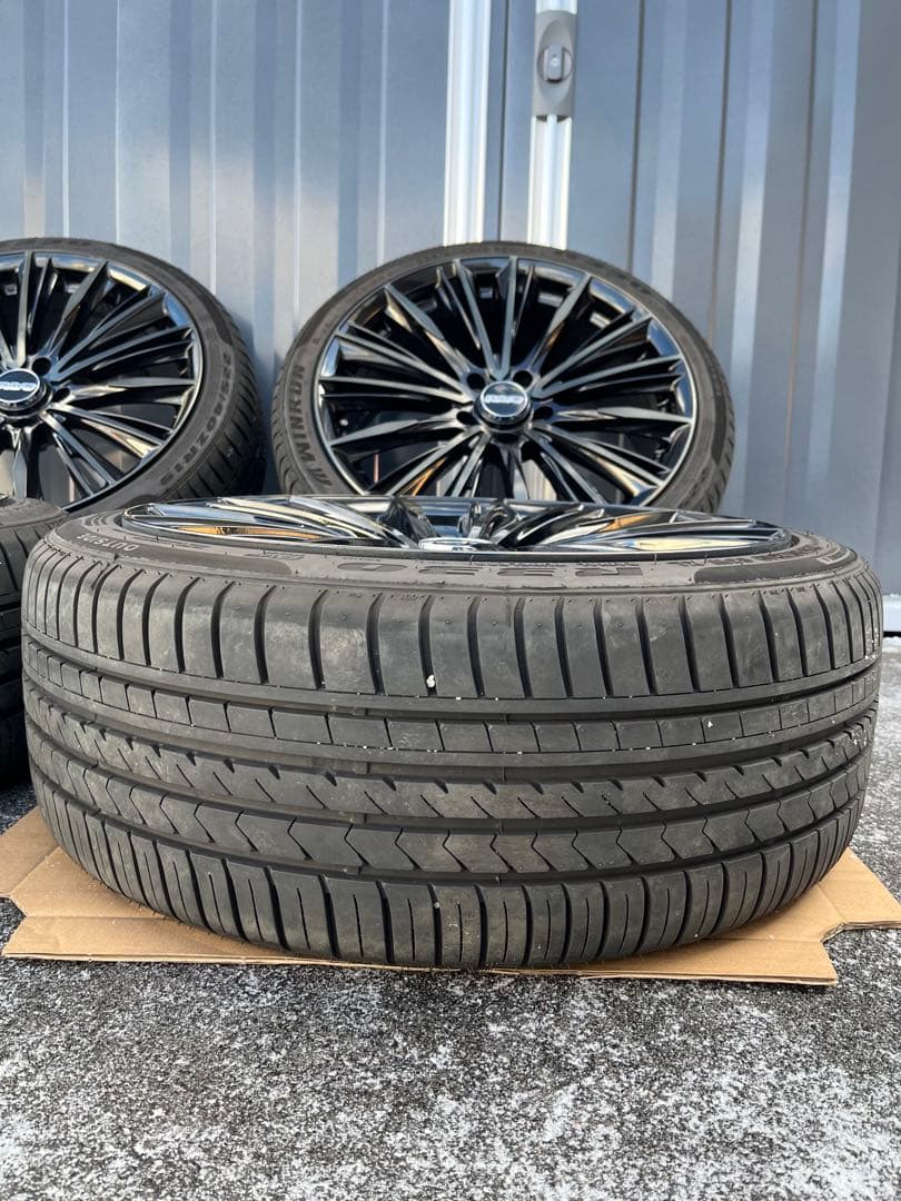 レイズベルサスヴォウジェLIMITEDスモーククリア 19インチ8J +35